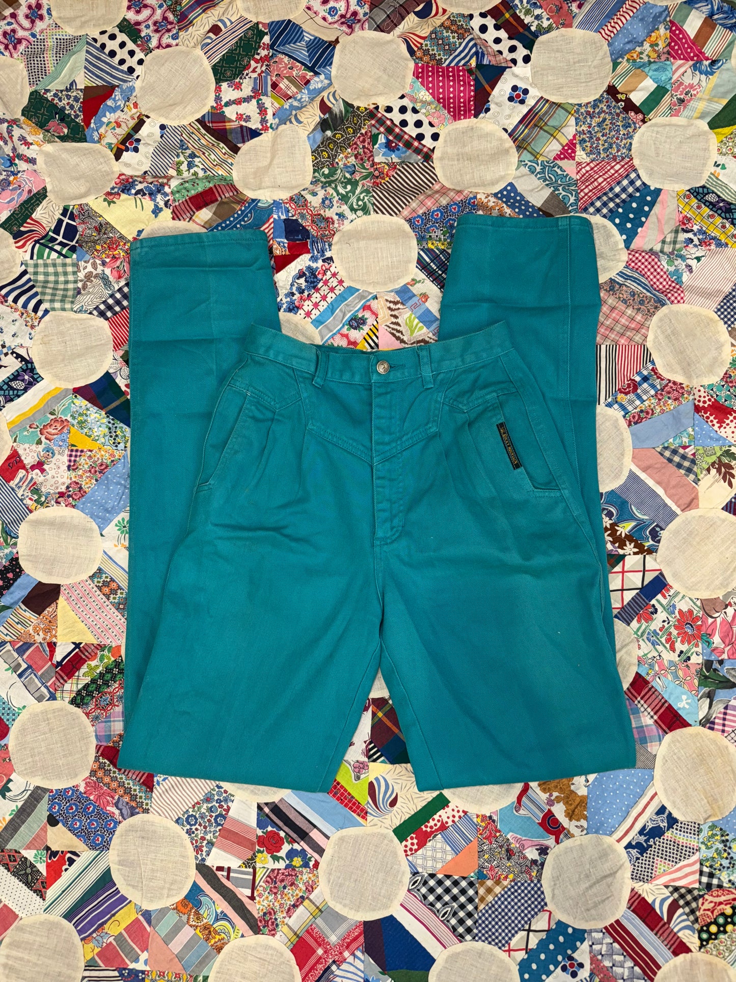 Turquoise Rockies Size 26/27 X-Long
