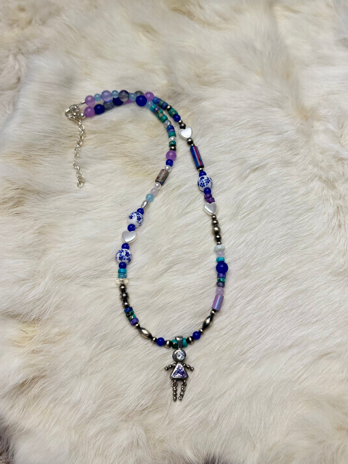 Purple Lady necklace