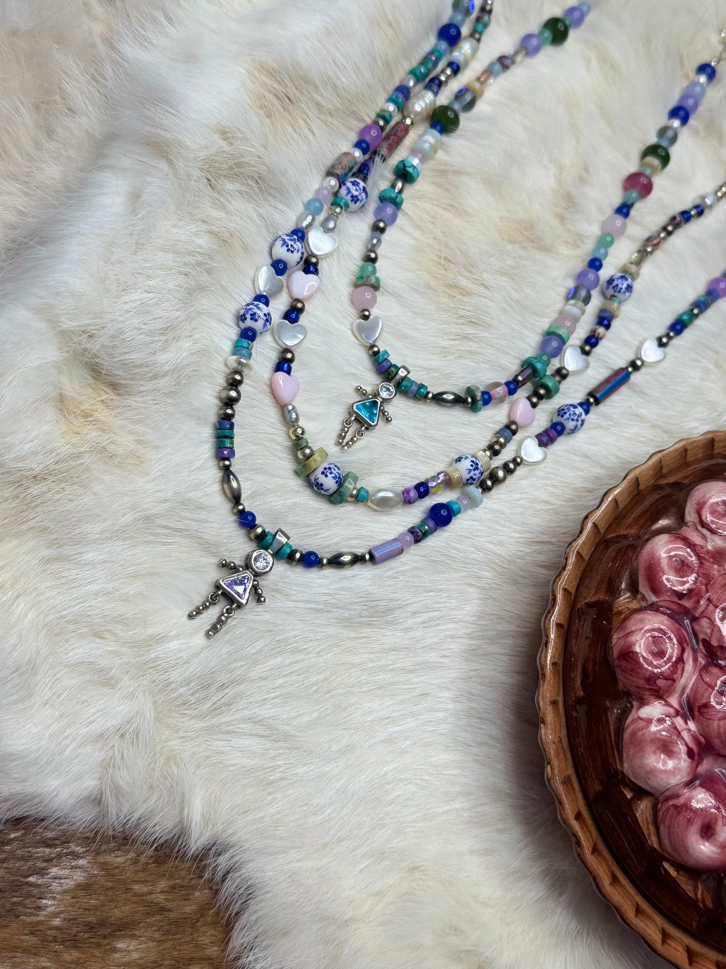 Purple Lady necklace