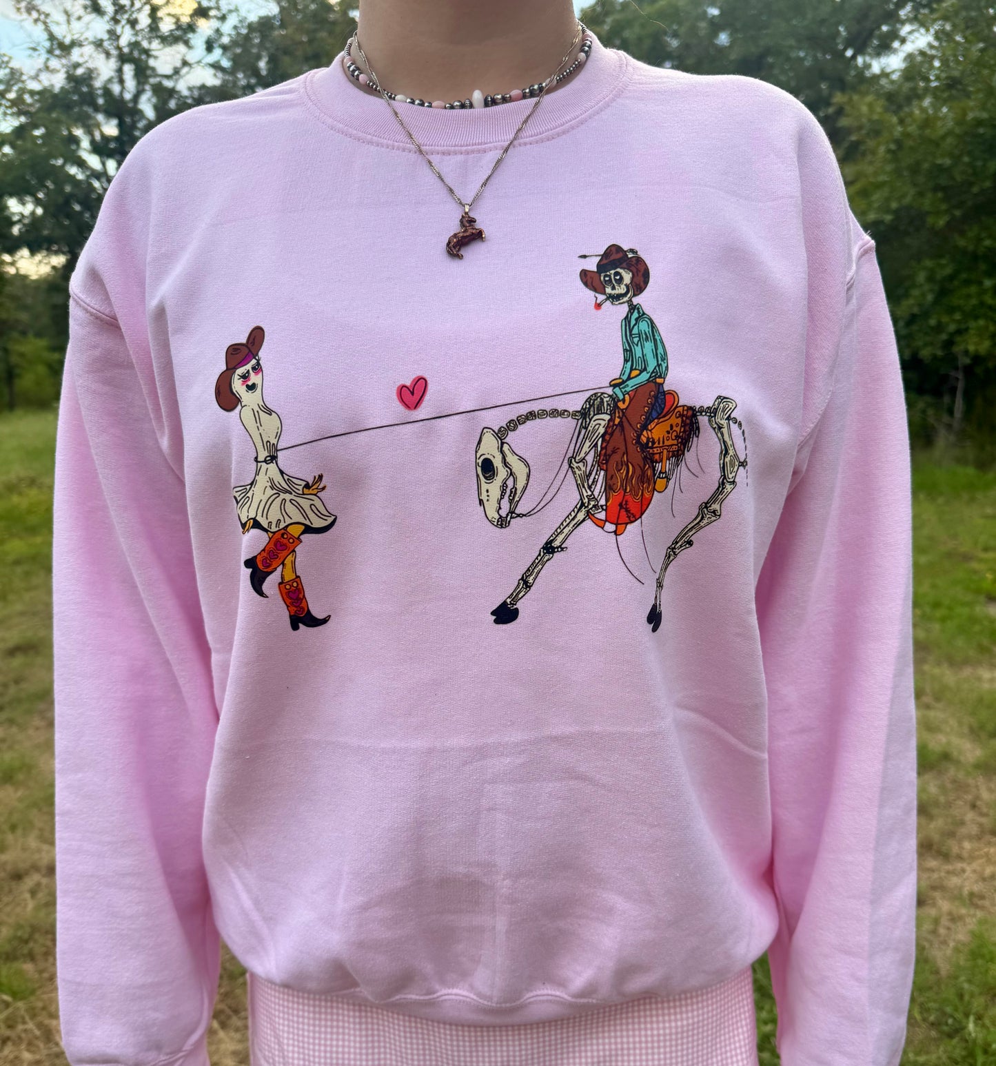 Cow-ghoul Crewnecks